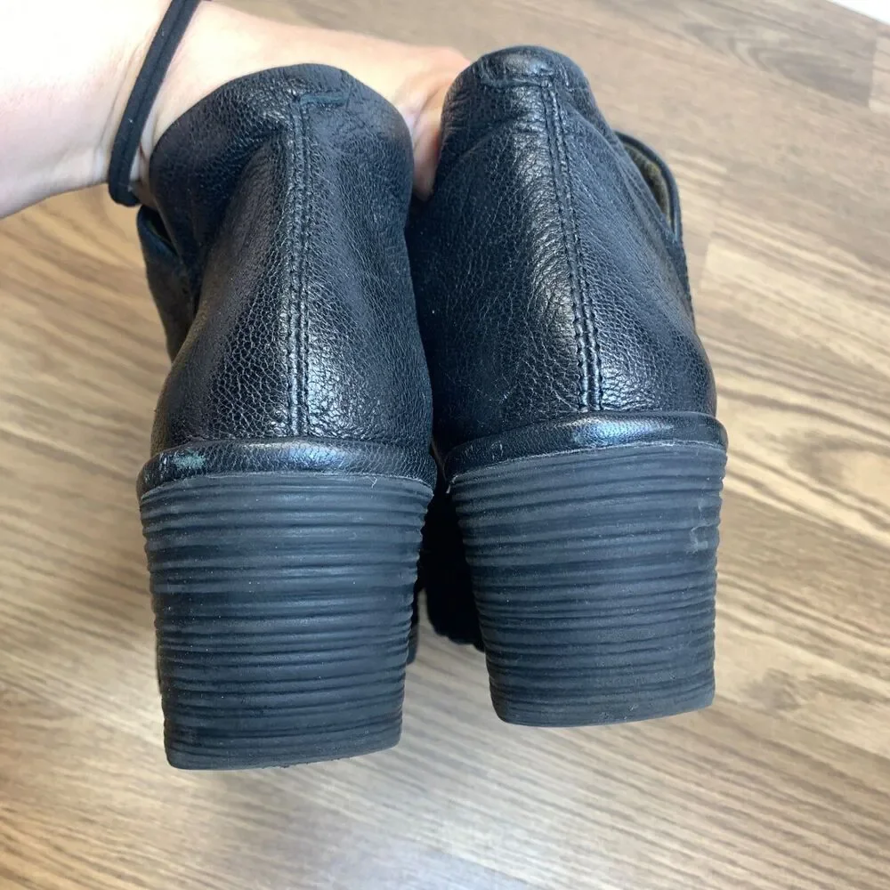 FLY London Women's Yip Boot in Black Mousse Size 8.5-9 EU 39‎ Wedge